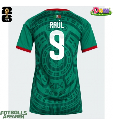 Mexiko Raul Jimenez #9 Hemmatröja Kvinnor VM 2026 Kortärmad